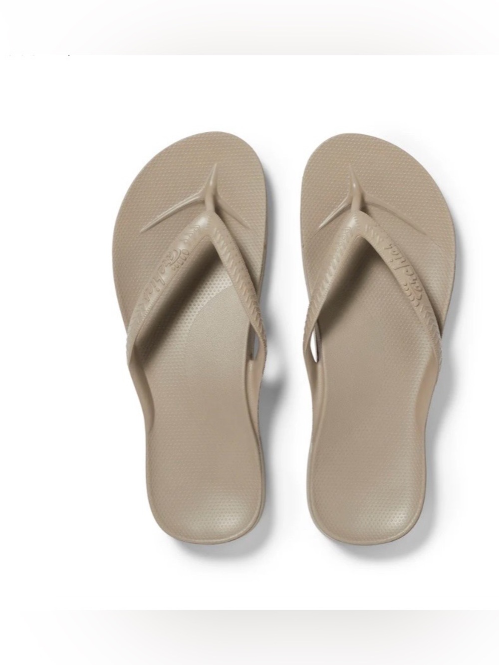 Archies arch support Flip Flop Sandals - TaupeComfortable Thong